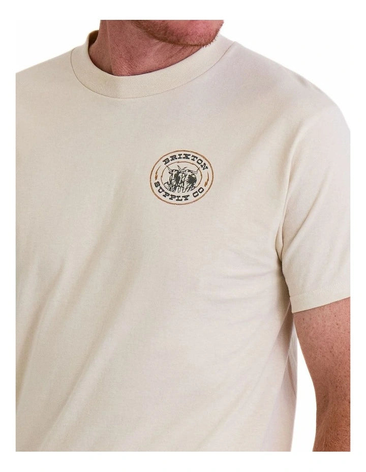 Brixton Men's Steele Standard T-Shirt