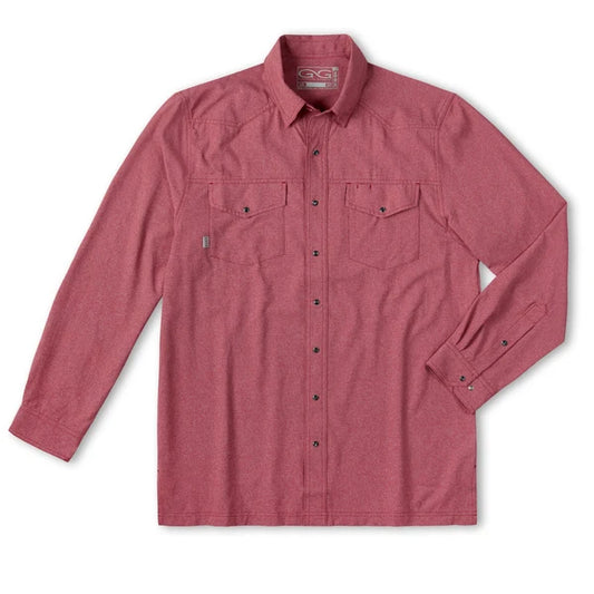 GameGuard Australia Pearl Snap Long Sleeve Shirt