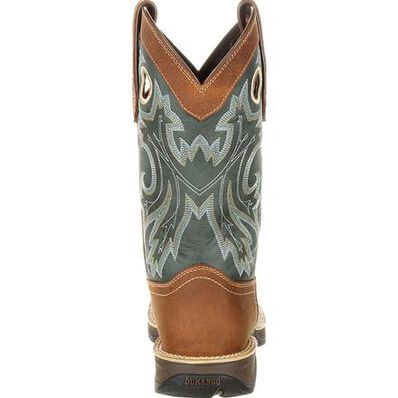 REBEL™ BY DURANGO® PULL-ON WESTERN BOOT- Saddlehorn and Clover