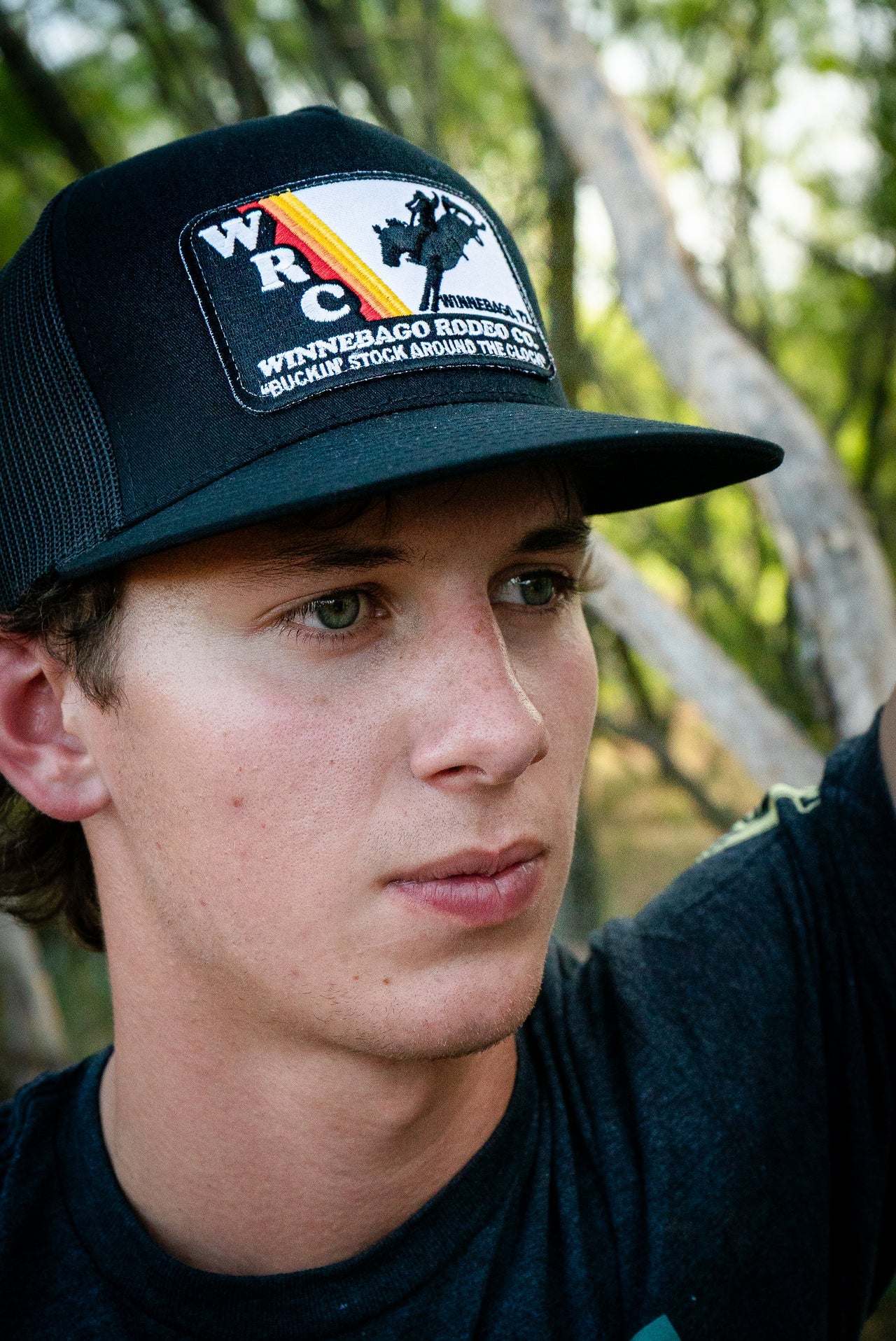 Black WRC Patch Snapback 