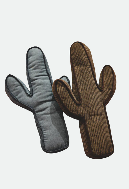 2 Fly Co Kick A Cactus Pillow - Denim