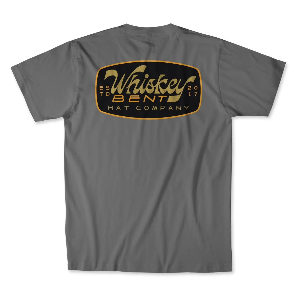 Whiskey Bent Hat Co. Damon T-Shirt – 100% Ring-Spun Cotton