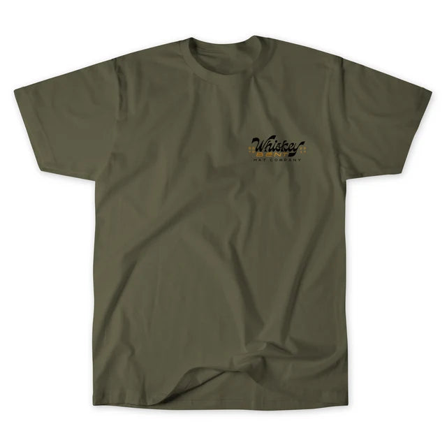 Whiskey Bent Hat Co. Damon T-Shirt – 100% Ring-Spun Cotton