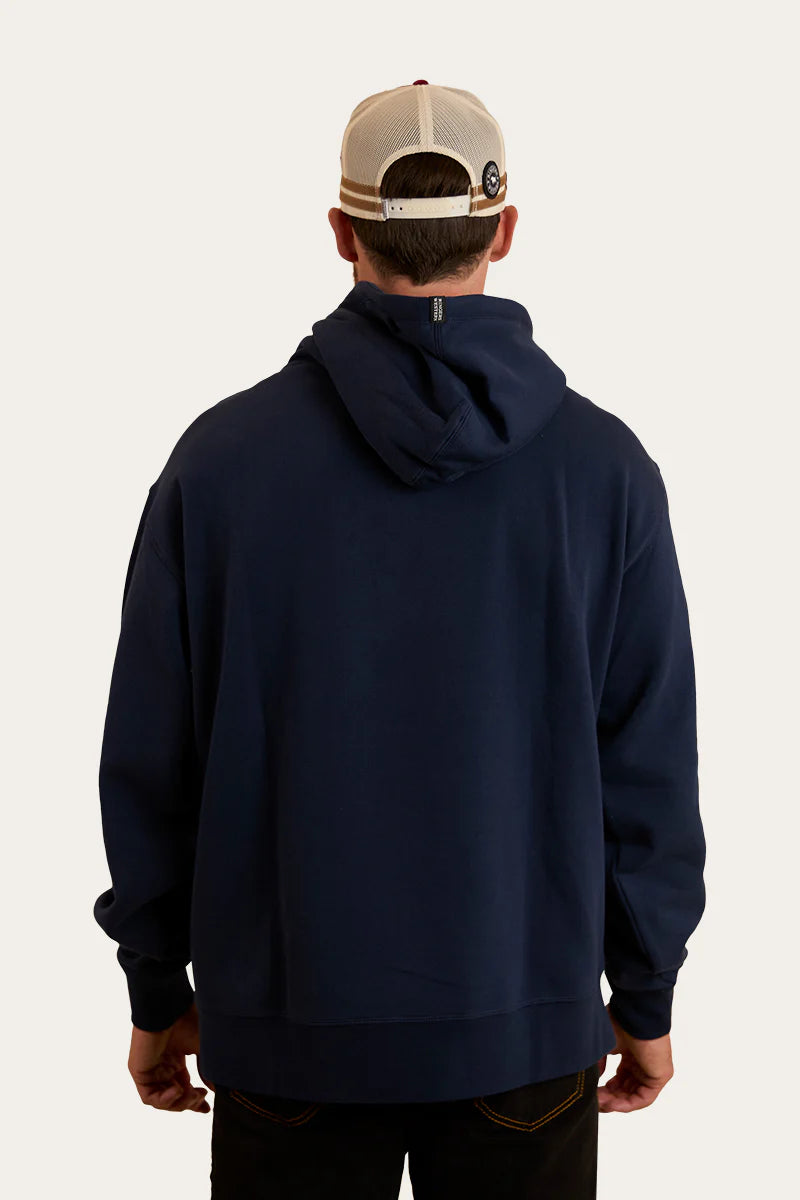 Ringers Western Daylesford Mens Australia Cotton Fleece - Navy / White