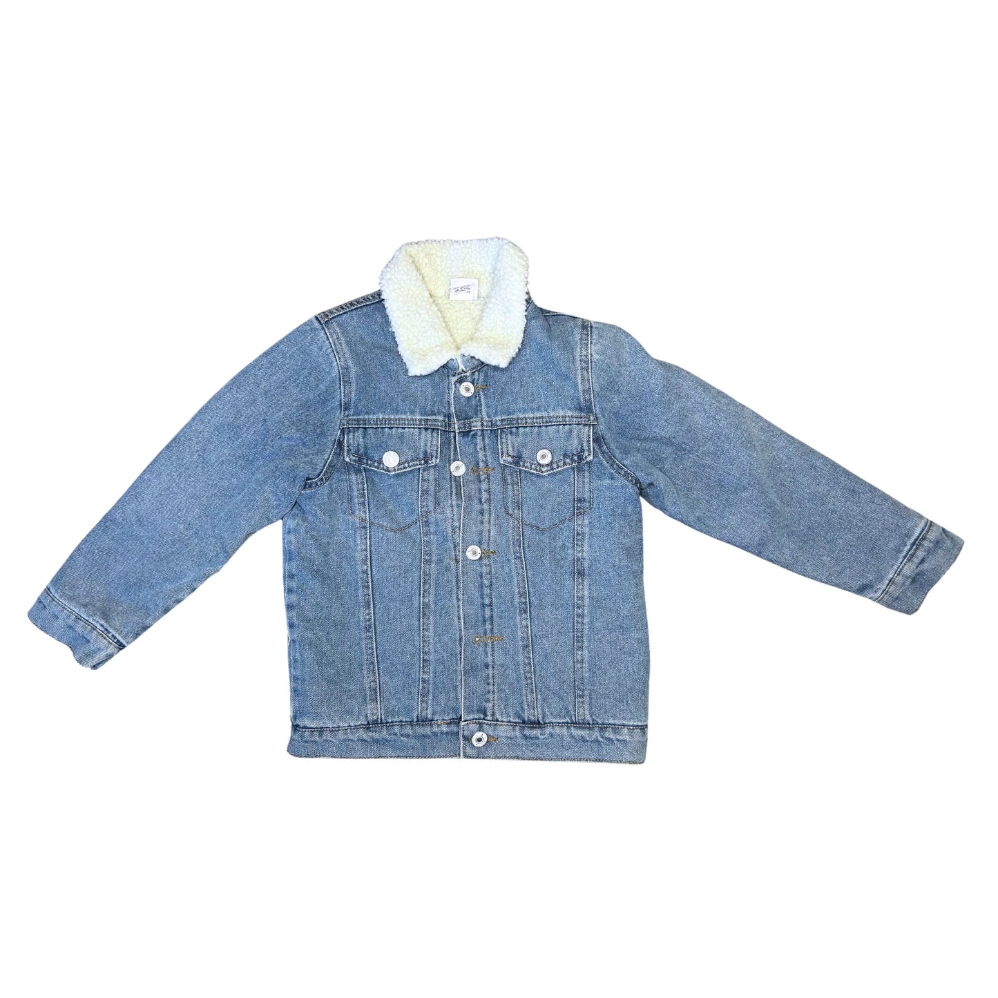 Shea Baby Boy Denim Wool Jacket