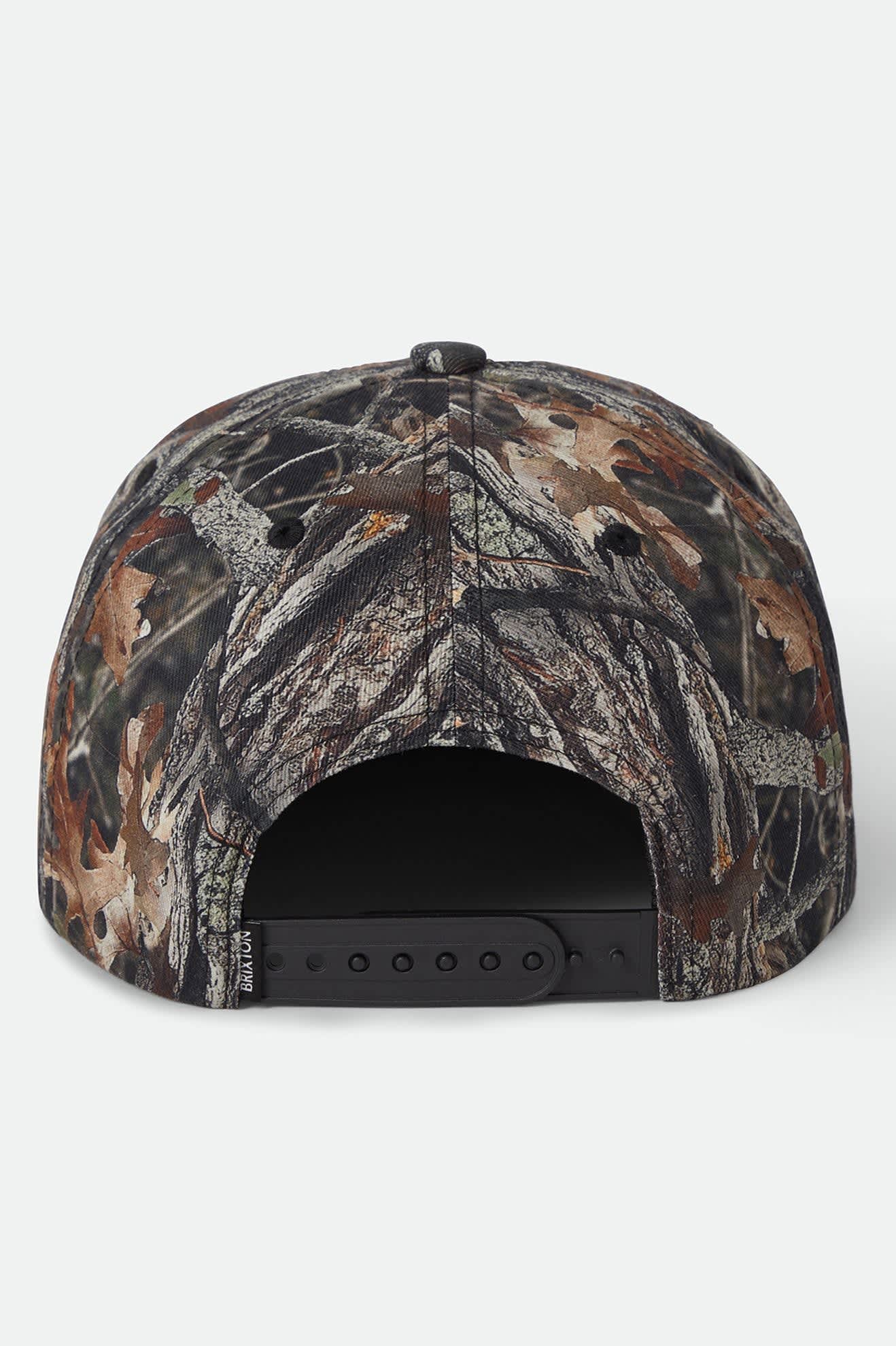 Brixton Unisex Division NetPlus® Snapback - Tree Camo