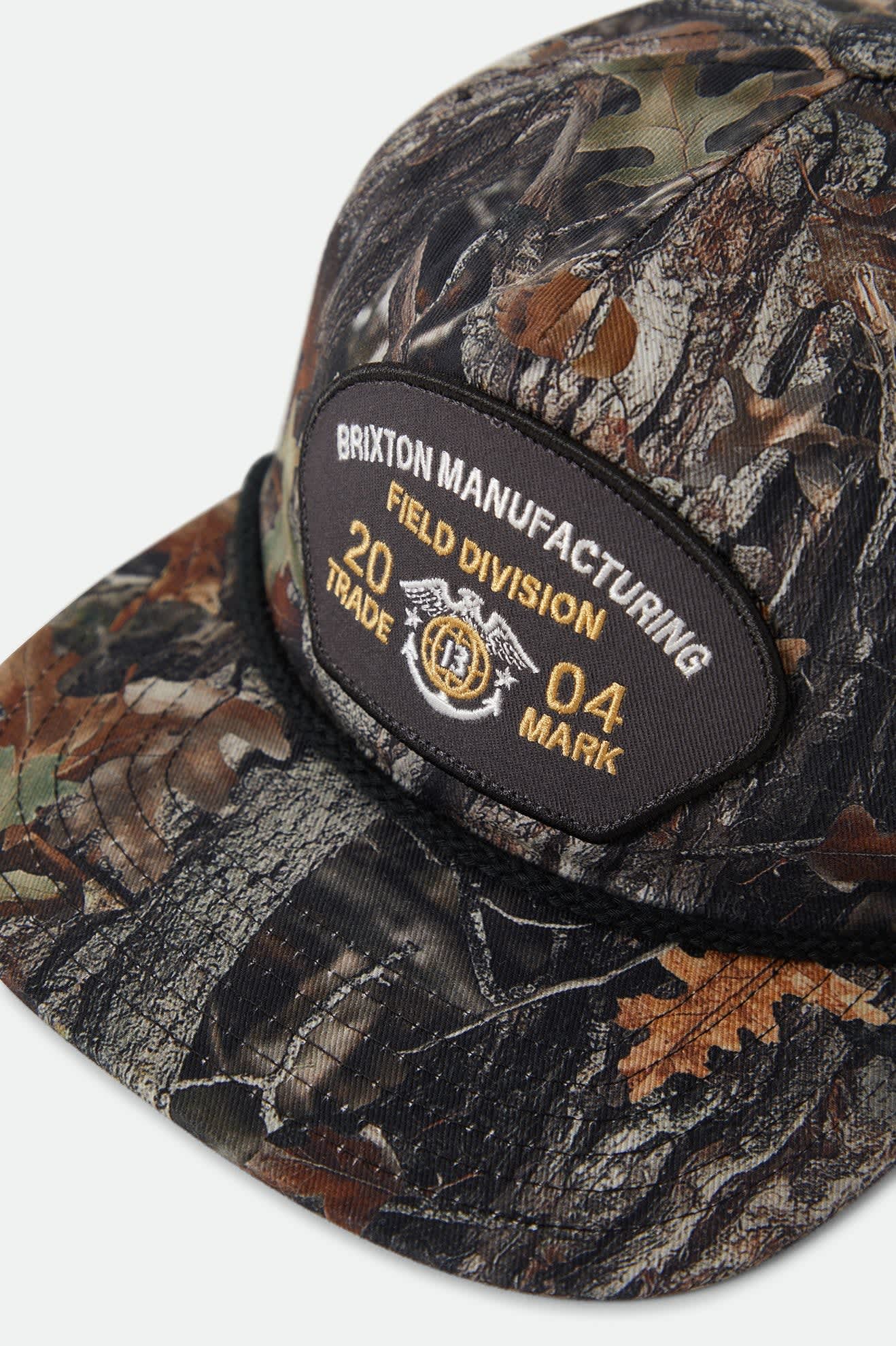 Brixton Unisex Division NetPlus® Snapback - Tree Camo