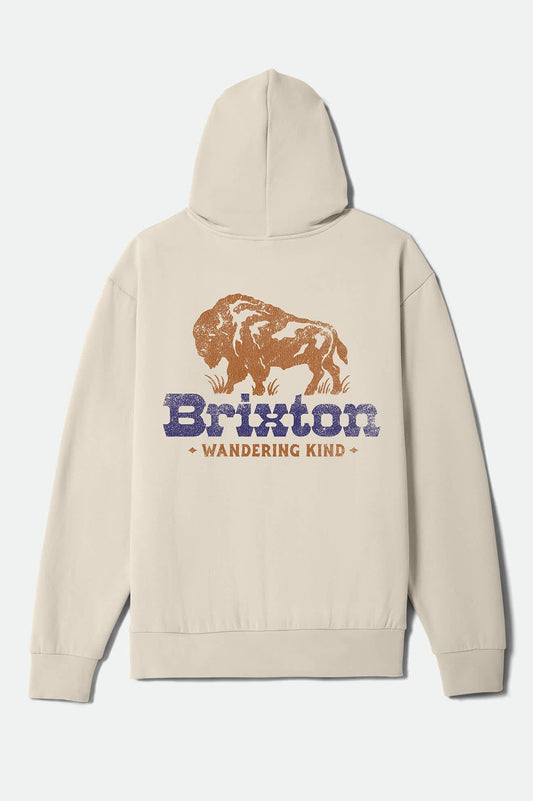 Brixton Men's Drifter Hoodie - Whitecap