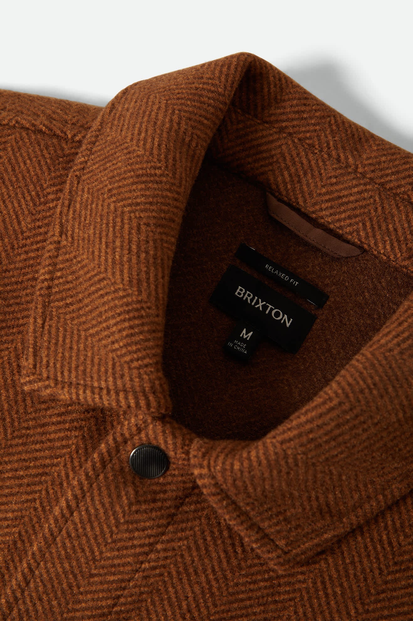Brixton Men's Durham Brushed Jacket - Brushed Elm
