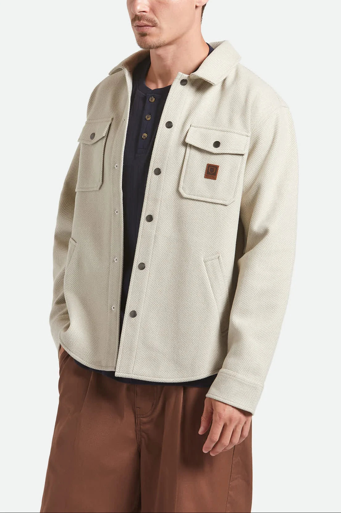 Brixton Men's Durham Brushed Jacket - Brushed Elm