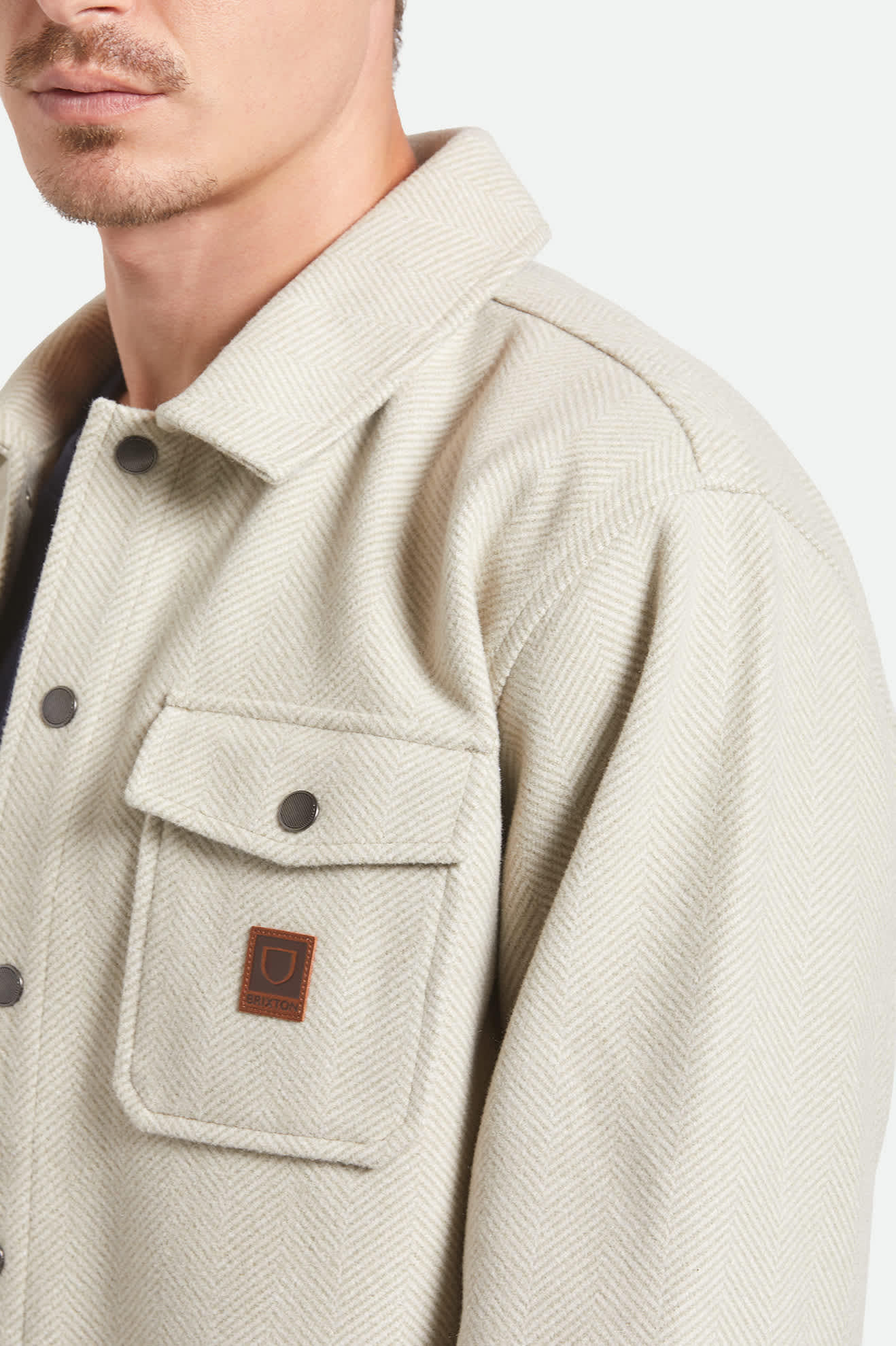 Brixton Men's Durham Brushed Jacket - Brushed Elm