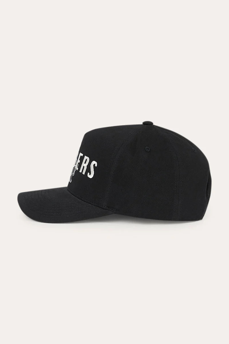 Ringers Western Dust Devil Roadhouse Cap - Washed  Black