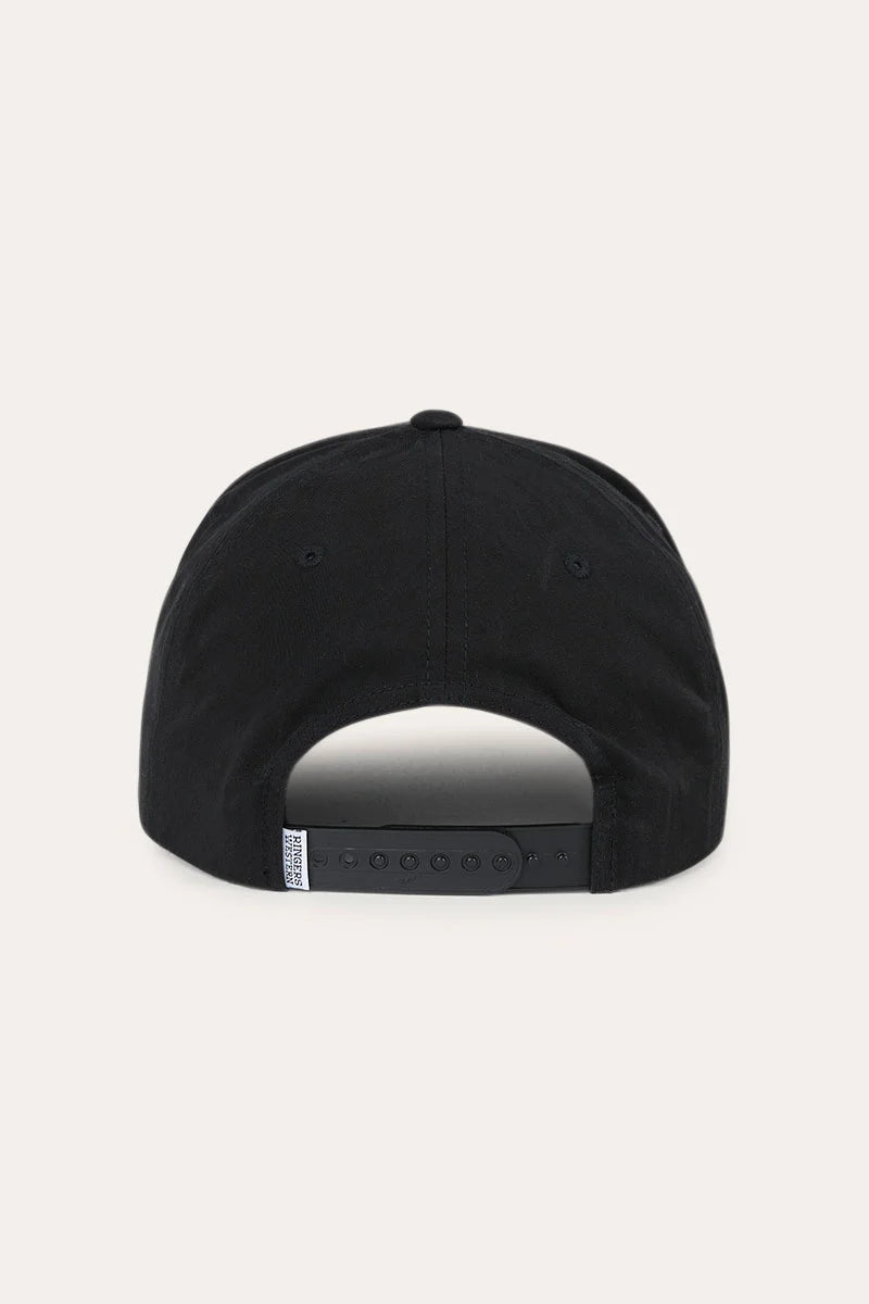 Ringers Western Dust Devil Roadhouse Cap - Washed  Black