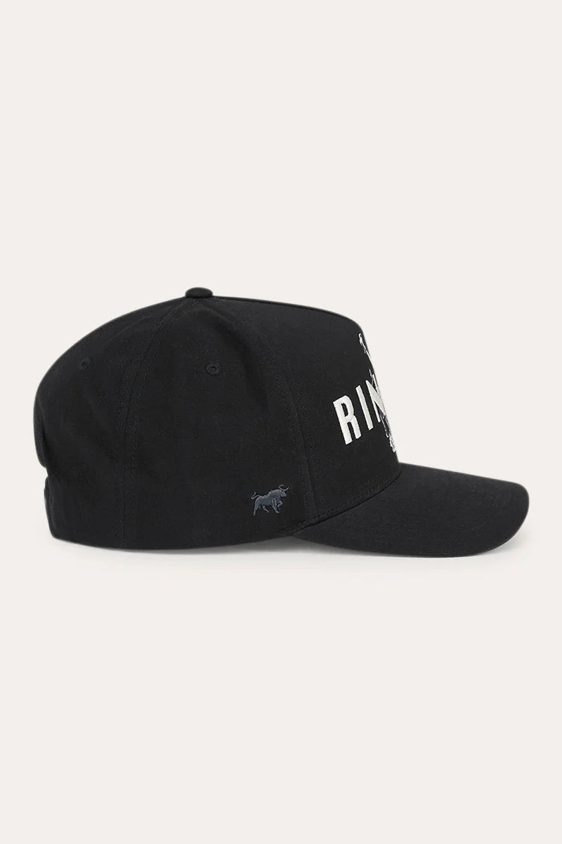 Ringers Western Dust Devil Roadhouse Cap - Washed  Black