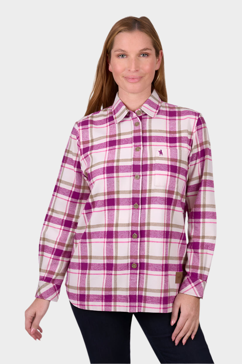 Dux-Bak Womens Selina L/S Shirt (D5W2104078) Magenta 8