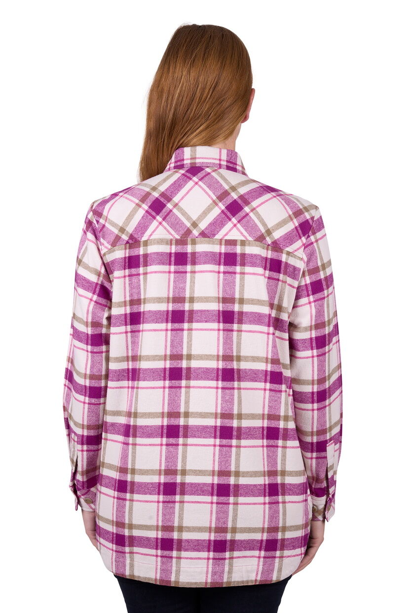 Dux-Bak Womens Selina L/S Shirt (D5W2104078) Magenta 8