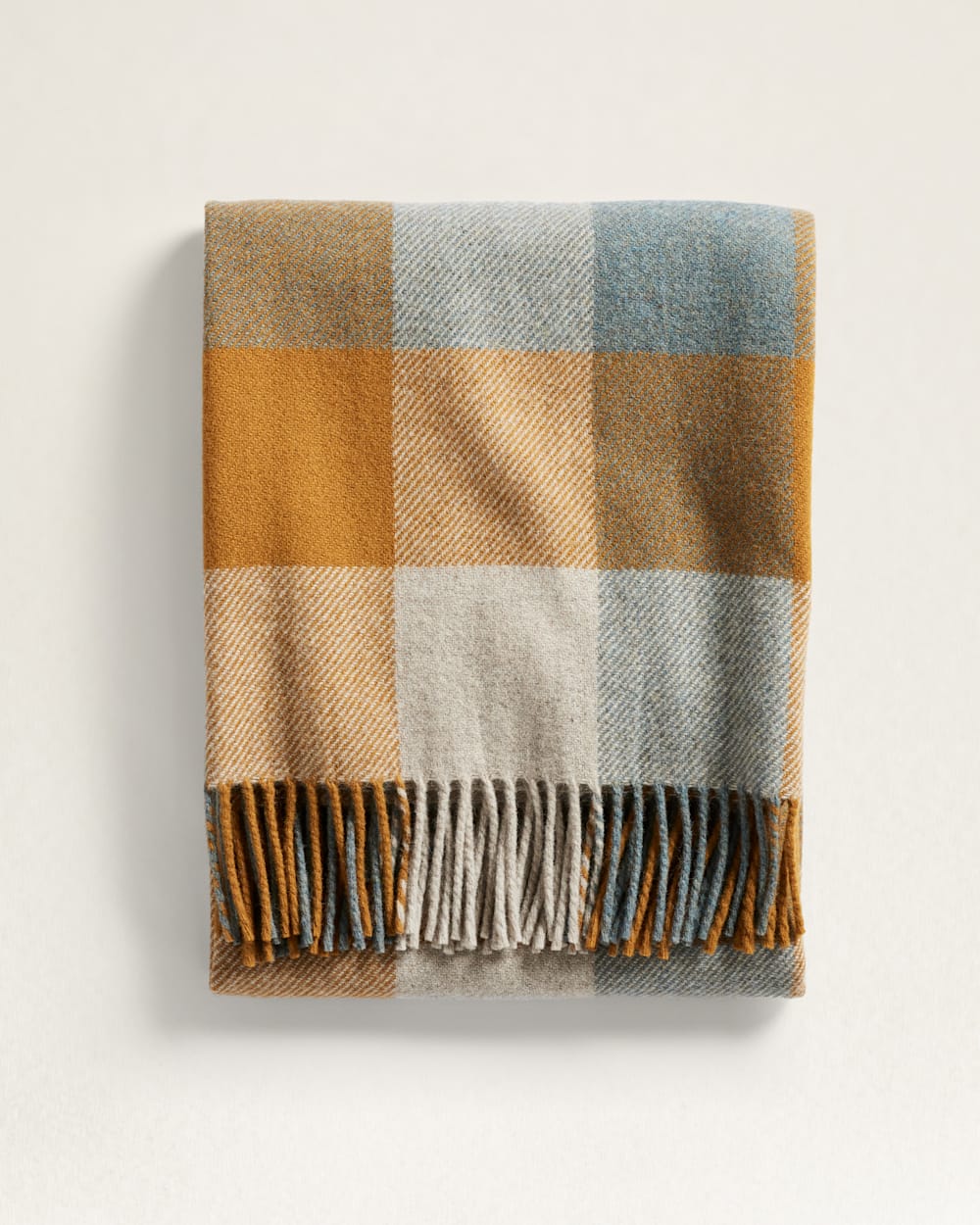 Pendleton ECO-WISE WOOL FRINGED THROW - Black/Ivory