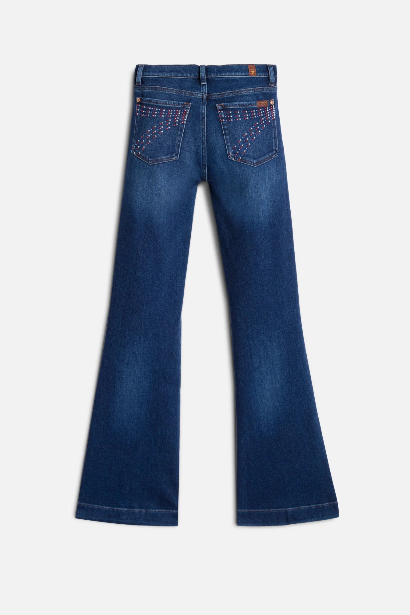 7 For All Mankind Women's Embellished Dojo in Slim Illusion - Current