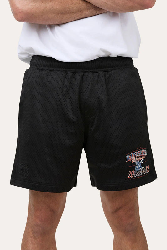 Ringers Western Mens Eagle Eye Mesh Short
