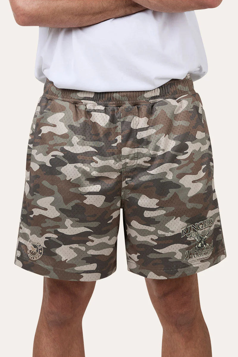 Ringers Western Mens Eagle Eye Mesh Short