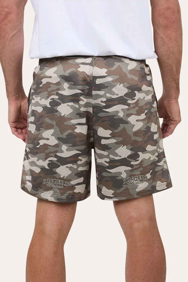 Ringers Western Mens Eagle Eye Mesh Short