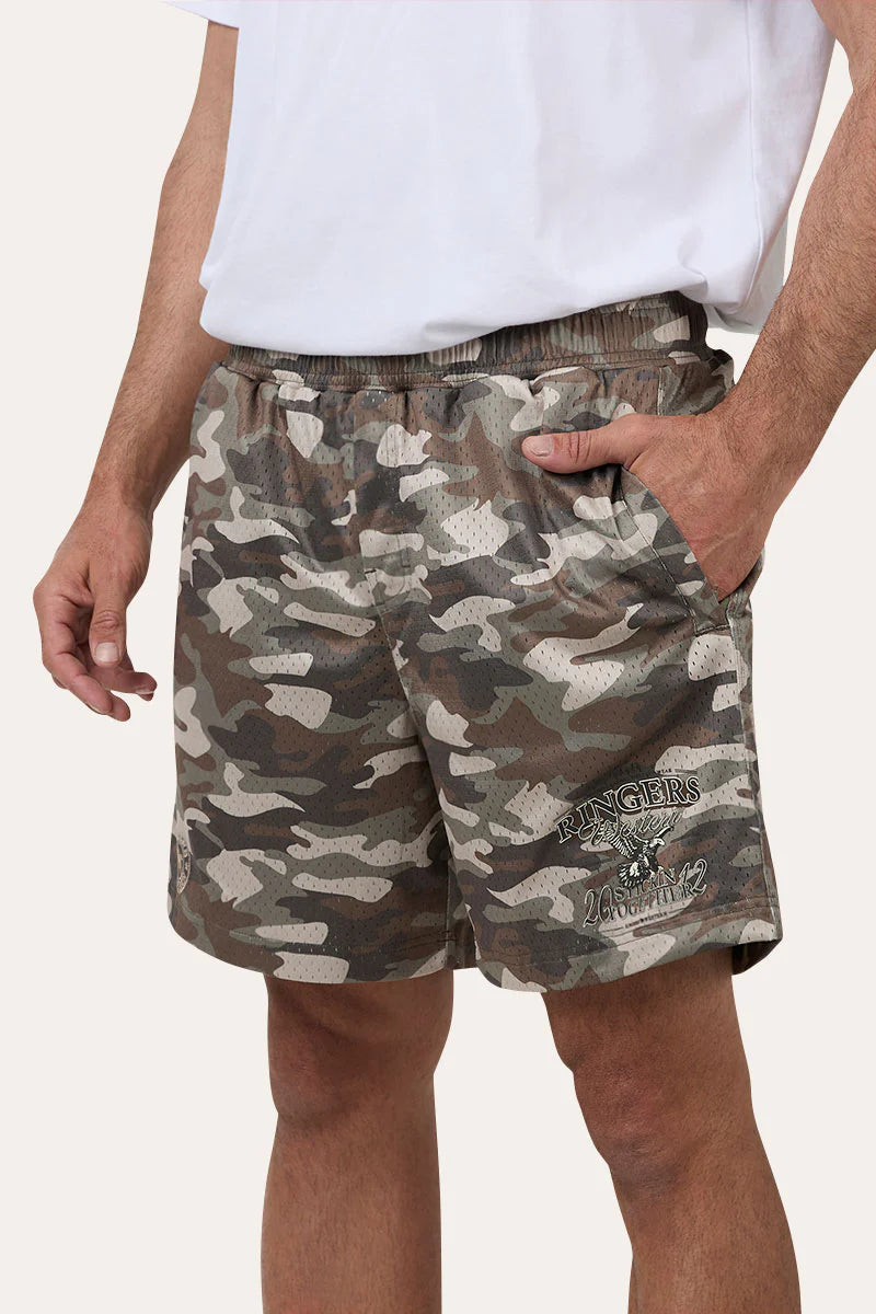 Ringers Western Mens Eagle Eye Mesh Short