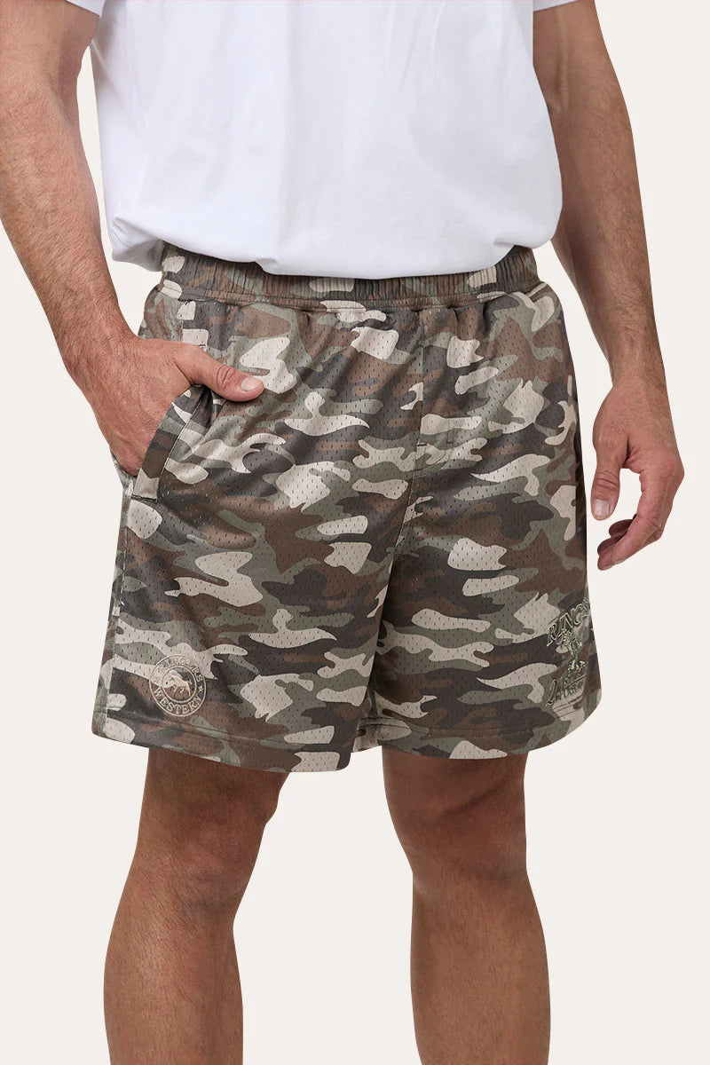 Ringers Western Mens Eagle Eye Mesh Short