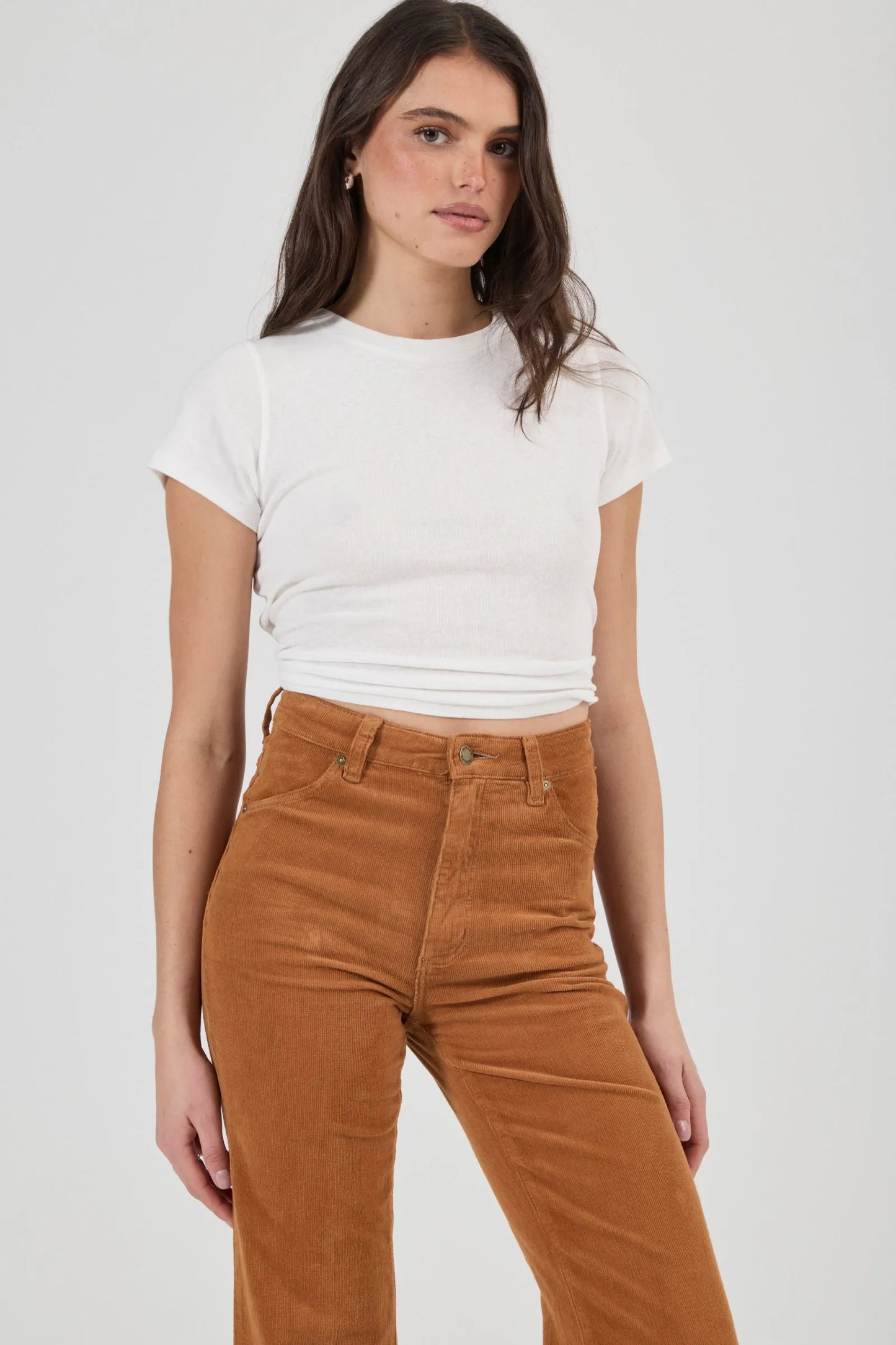 Rolla's Eastcoast Flare Jean - Caramel Cord