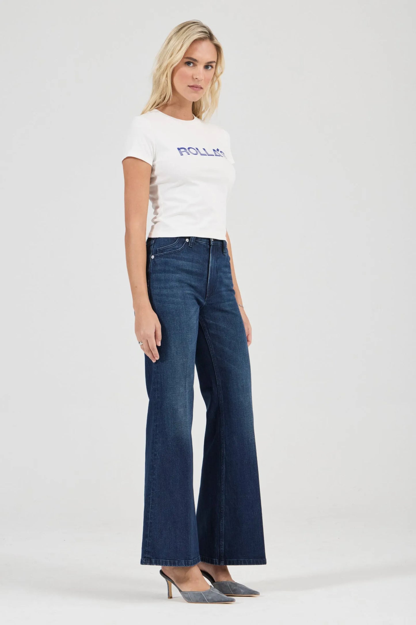 Rolla's Women's Eastcoast Flare Jean - Murmur