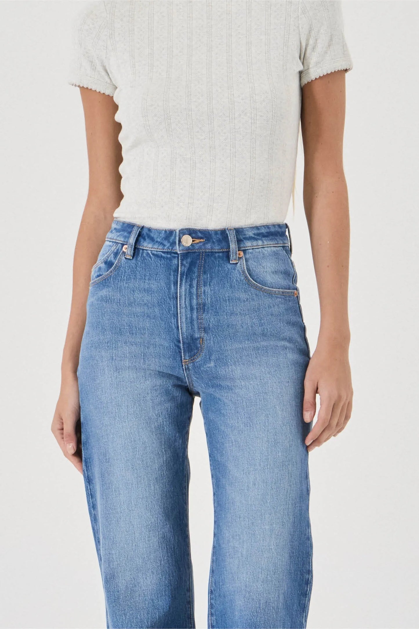 Rolla's Women's Eastcoast Flare Jean - Silverlake