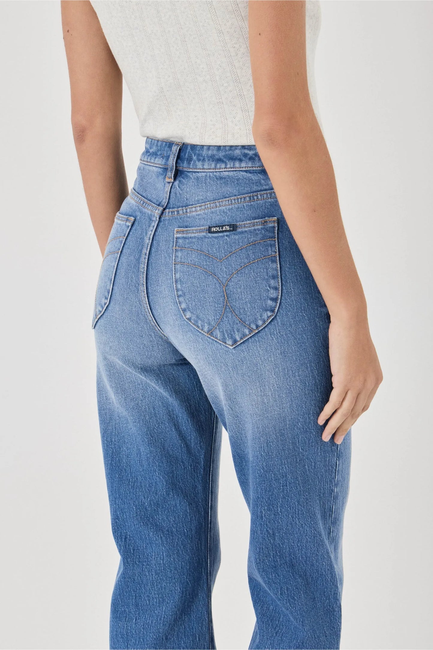 Rolla's Women's Eastcoast Flare Jean - Silverlake