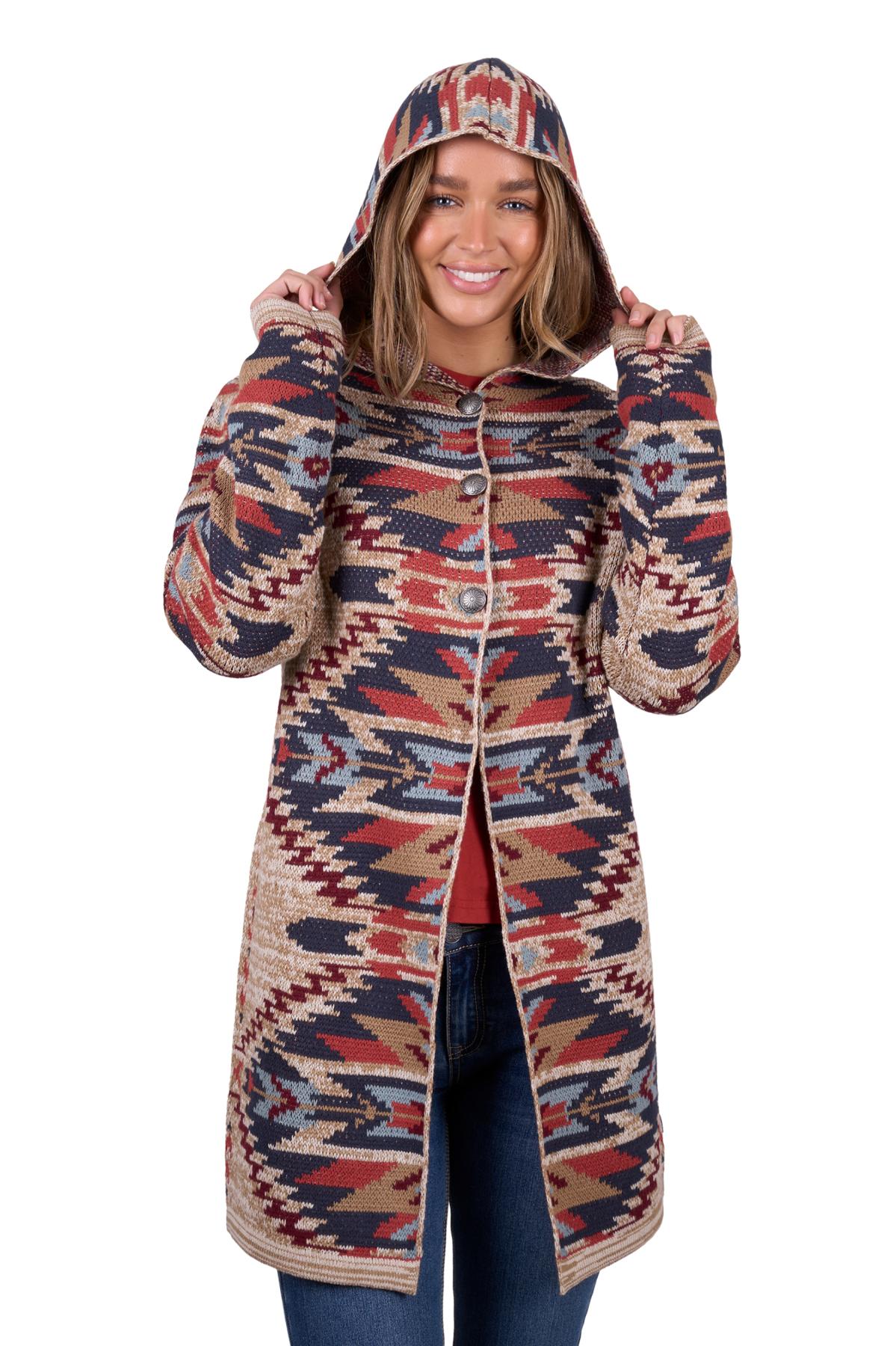 Pure Western Women’s Eddie Knitted Cardigan - Multi