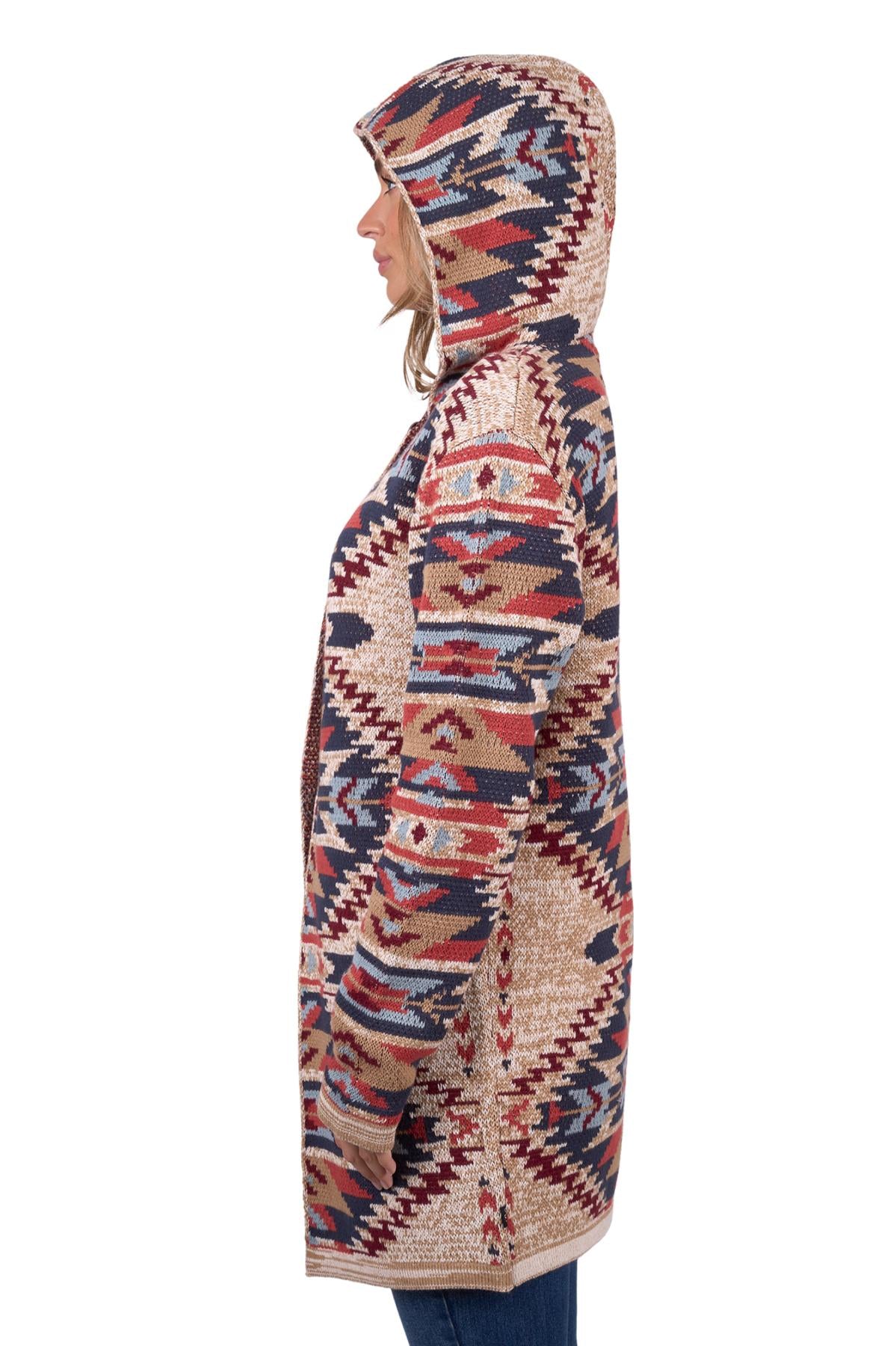 Pure Western Women’s Eddie Knitted Cardigan - Multi