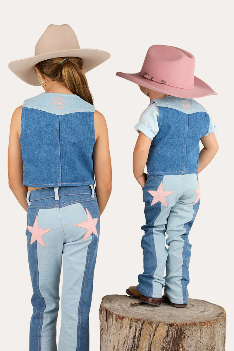 Ringers Western Ella Kids Panel Flare Jean