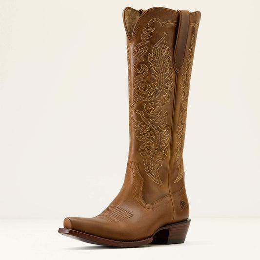 Ariat Women's Ellamore X Toe Western Boot - Smoked Wheat