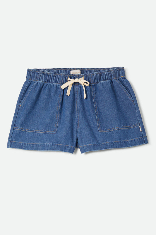 Brixton Women's Everyday Women's Short - Medium Chambray
