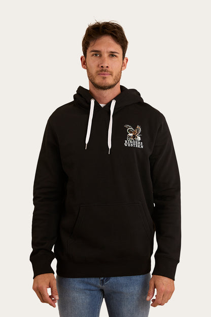 Ringers Western Mens Eyrie Pullover Hoodie - Black