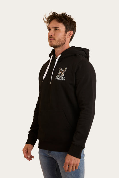 Ringers Western Mens Eyrie Pullover Hoodie - Black