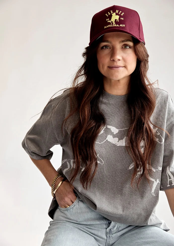 FAR MER Branded Cap – The Woods | 5-Panel Cotton Snapback