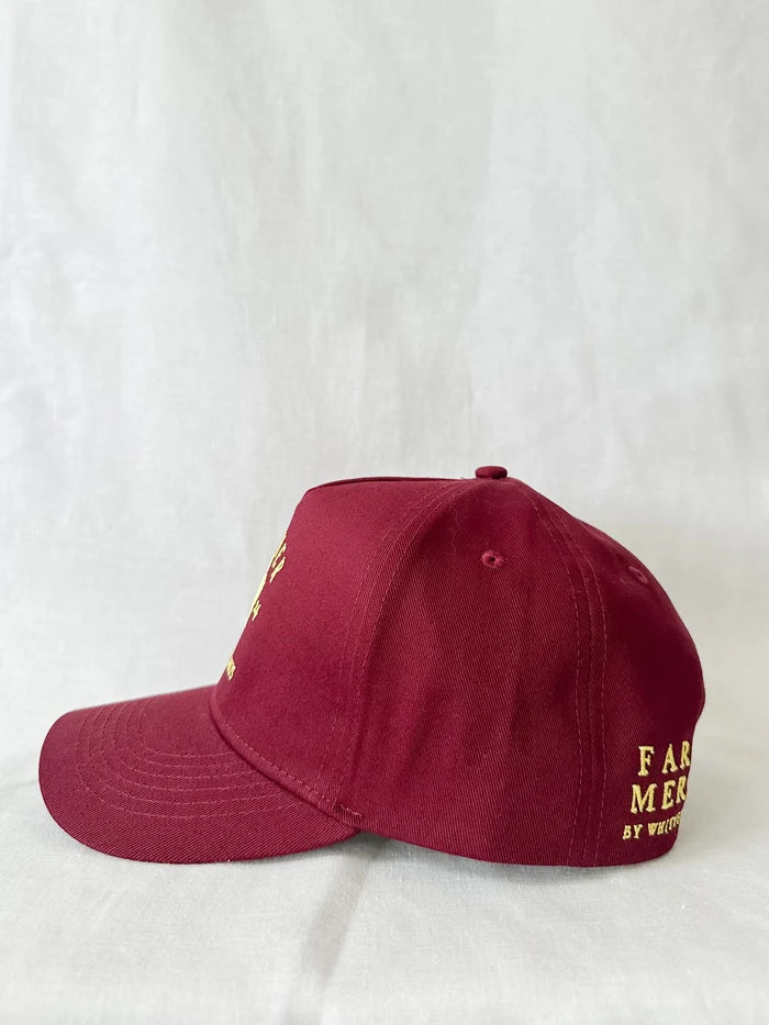 FAR MER Branded Cap – The Woods | 5-Panel Cotton Snapback