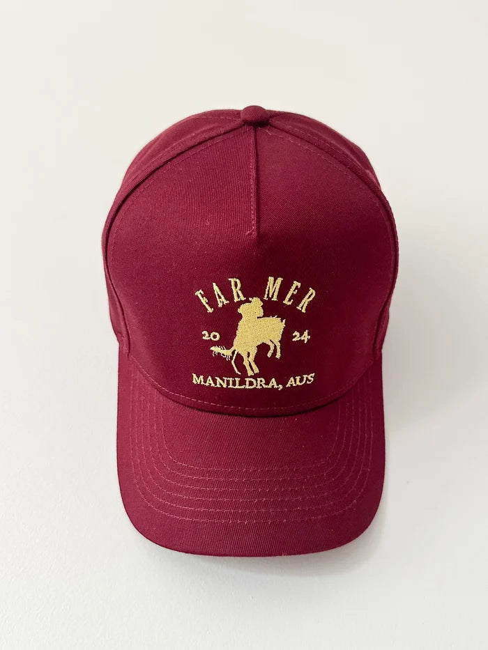 FAR MER Branded Cap – The Woods | 5-Panel Cotton Snapback