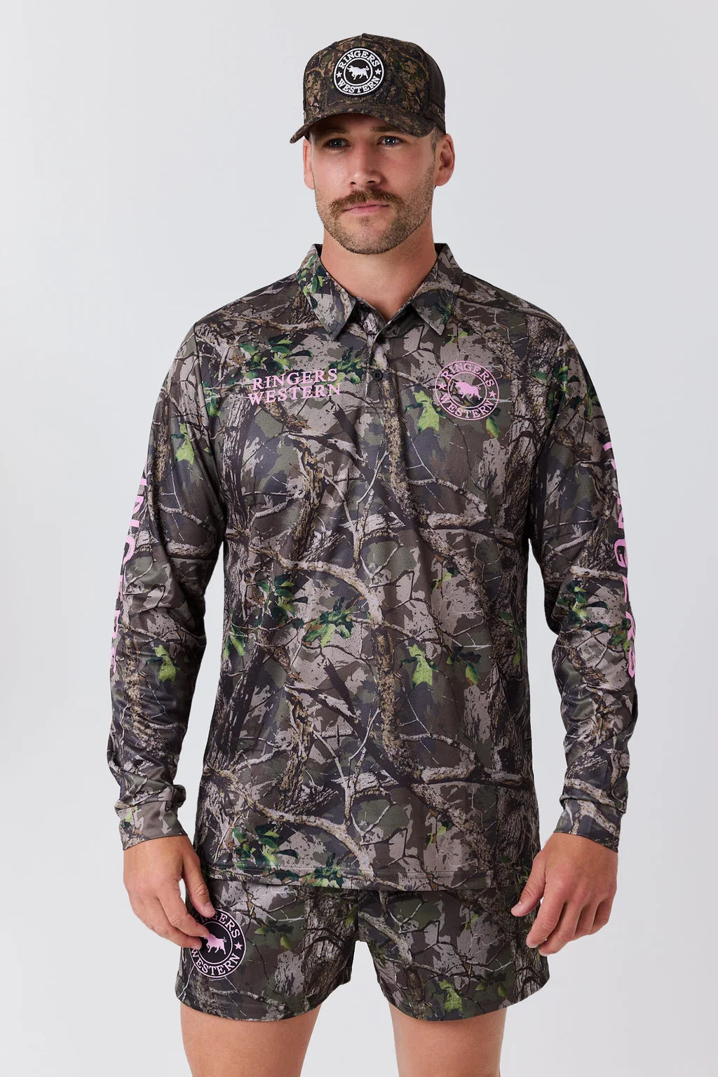 FinderUnisexFishingJersey_Camo Pastel Pink