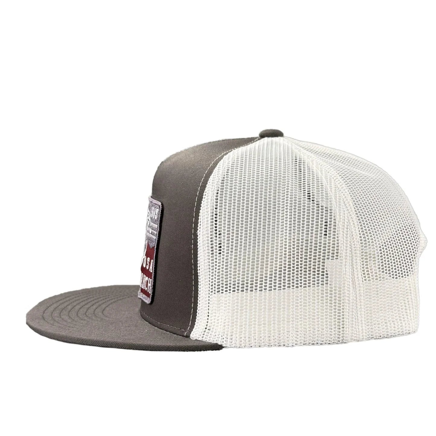 Lazy J Ranch Grey & White Red Rock Classic Five Panel Trucker Hat