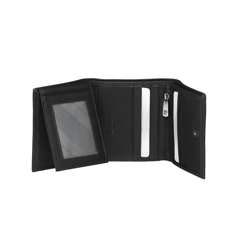 Pierre Cardin Men's Leather Tri-Fold Protected RFID Wallet