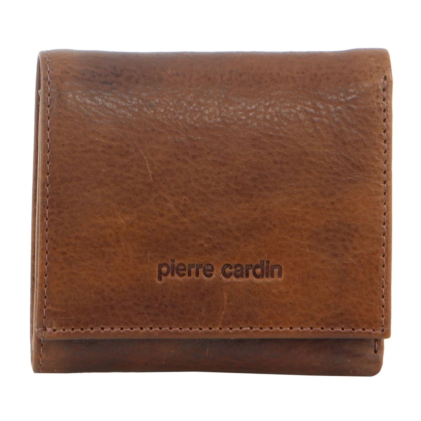 Pierre Cardin Men's Leather Tri-Fold Protected RFID Wallet