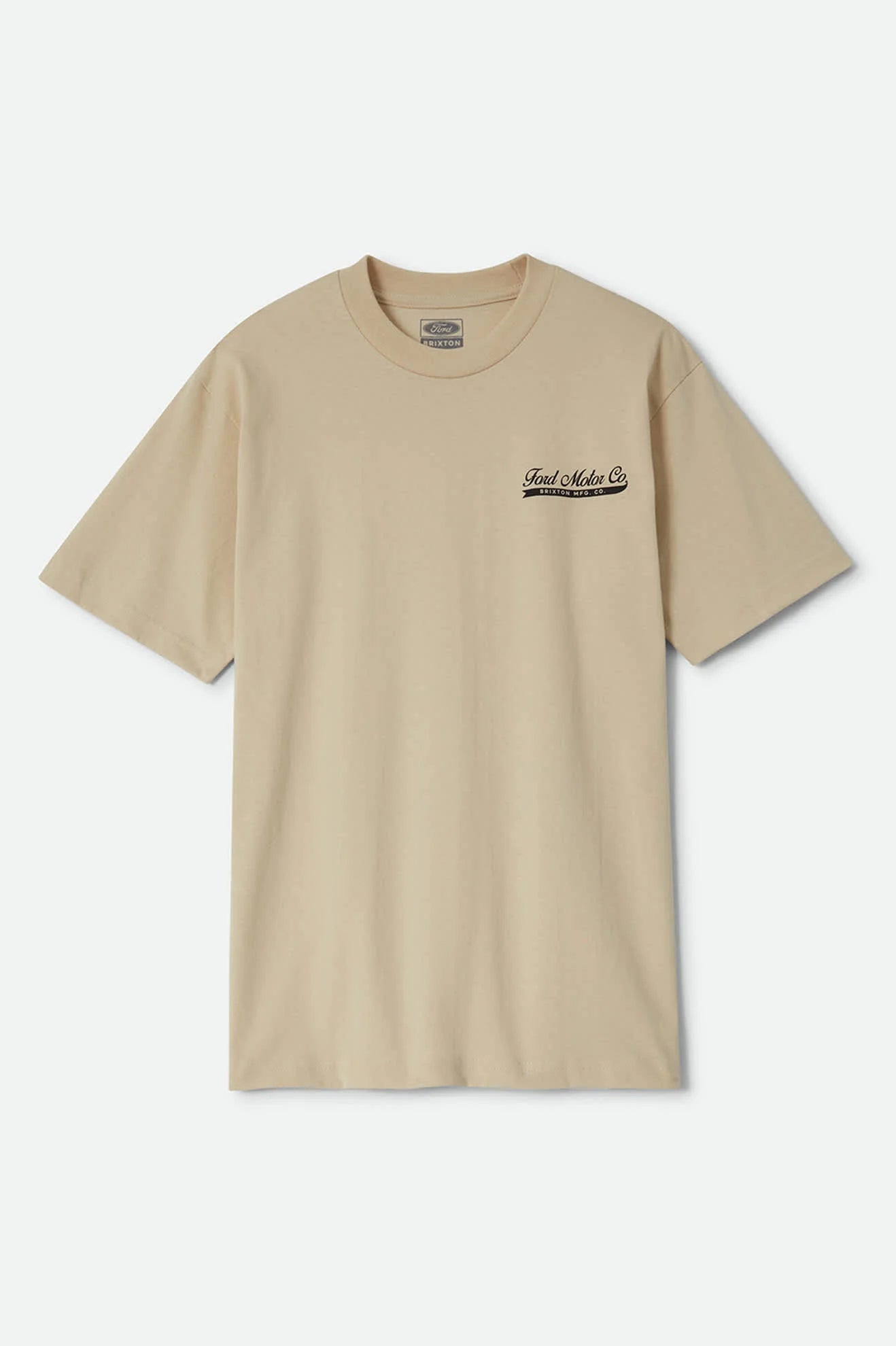 Brixton Men's Ford 71 Pickup T-Shirt - Wimbledon White