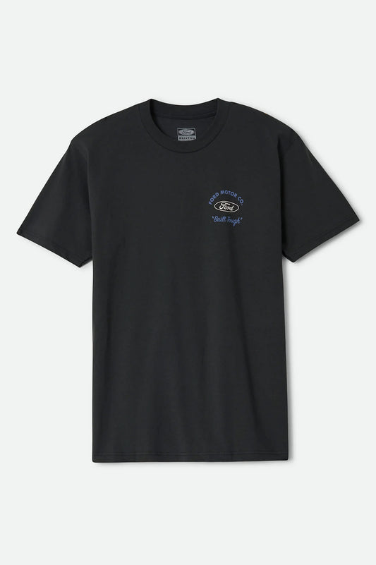 Brixton Men's Ford Built Tough 4x4 T-Shirt - Burnt Rubber