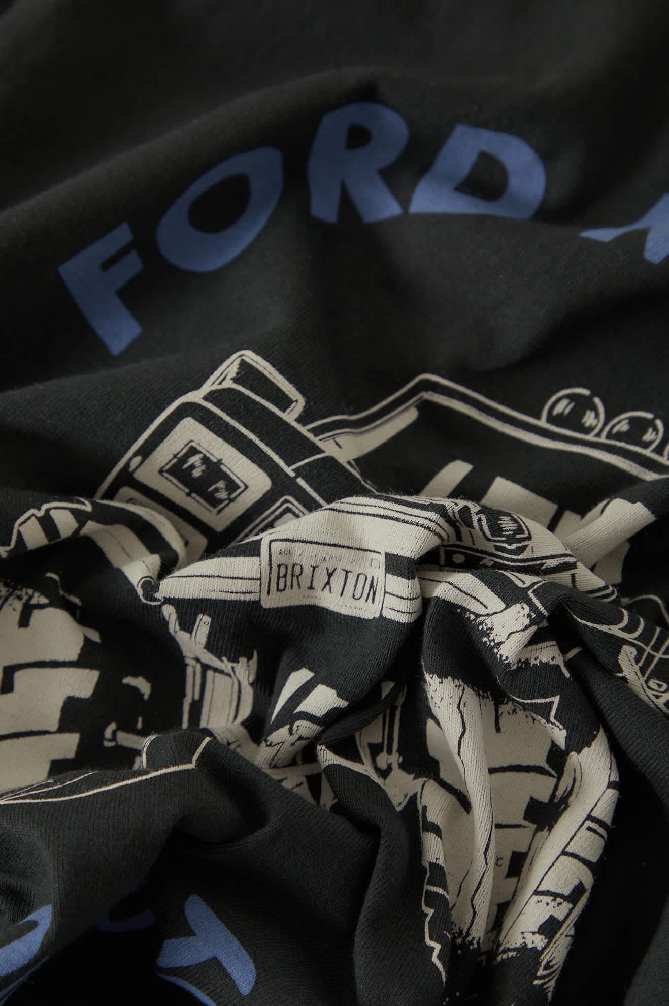 Brixton Men's Ford Built Tough 4x4 T-Shirt - Burnt Rubber