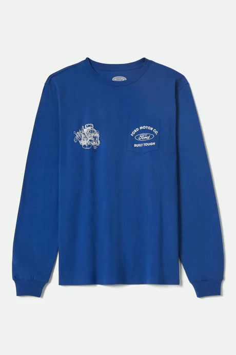 Brixton Ford Built Tough Long Sleeve Standard T-Shirt