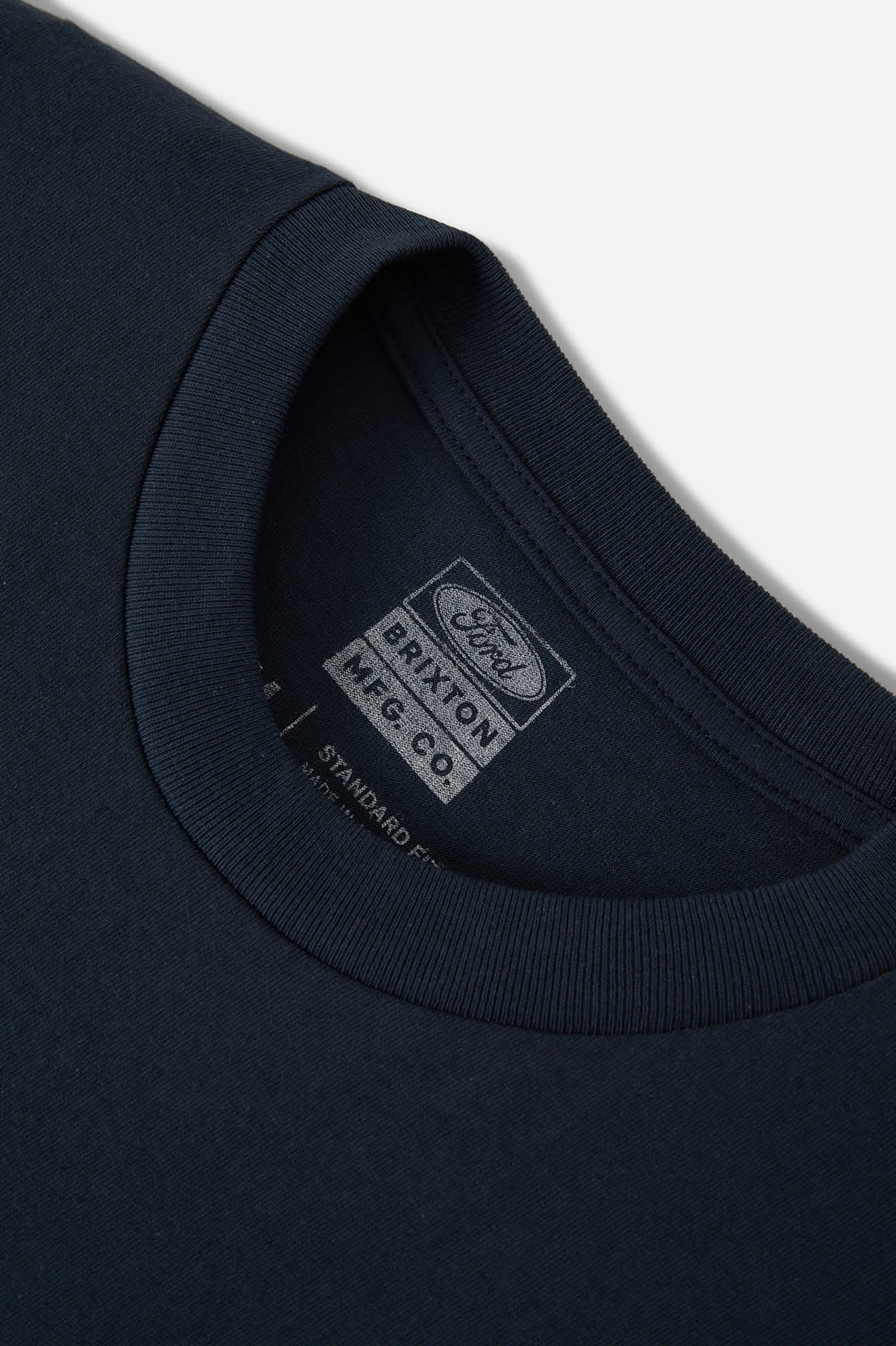 Brixton Men's Ford Service Dept Pocket T-Shirt - American Navy